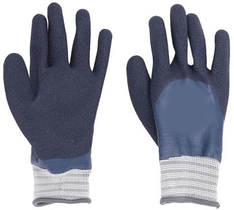 FTVOGUE Isolierte Elektriker-Handschuhe, 1000 V, mit Rutschfestem Design, Baumwoll-Handgelenk für Elektrische Arbeiten Gegen Stromschlag