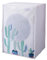 Housse Pour Machine à Laver Housse de protection solaire PEVA for Machine à laver, 2 pièces, étui étanche, veste de protection for Machine à laver, ouverture sur le dessus Pour ExtéRieur(Front cover C