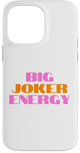 Big Joker Energy Mahjong Case for iPhone 14 Pro Max