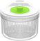 ZENO Salad Spinner | Small Salad Washer & Spinner | Easily Wash Lettuce, Vegetables, Fruit & More | Easy to Store | 3 Piece Dryer | Use As Serving Bowl & Washing Basket | BPA Free Clear Plastic
