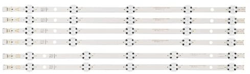 PGLVLZFGFN 1 kit = 6 Barres de rétroéclairage LED compatibles for HITACHI 48HK6T64 48HK6T74 48HB6T72U VESTEL 48 UHD DRT VNB A B-Type VES480QNDS-2D-N1 N11 Bande Lumineuse pour téléviseur