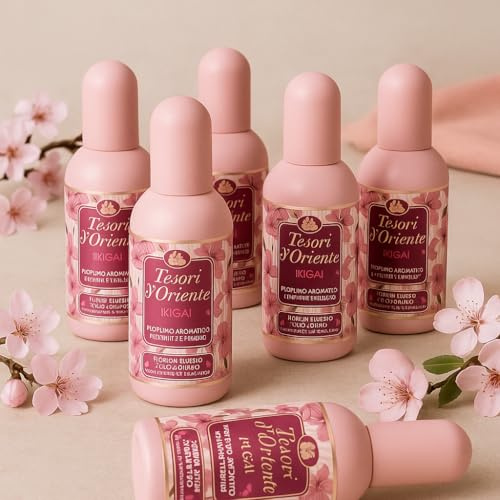 Tesori d'Oriente Profumo Aromatico For Men e Ikigai – Fragranze Raffinate per Uomo e Donna – Varianti da 1 o 6 Pezzi – Eleganza e Benessere Olfattivo per Ogni Occasione (6, Ikigai)