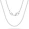 Tibond Women's S925 Silver 16' 18' 20' 22' 24' 26' 28' Inch Thick Necklace 2mm Snake Chain Necklace Suitable for Layering or Replacement (Side Chain, 40cm（16 Inch）)