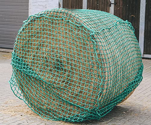 Konege Rundballenheunetz 1,4m x 1,4m x 1,6m, Mw 3,0cm, 5,0mm Kordelstärke, Heunetz