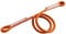 9.5 mm x 1 m Prusik Cord, 3/8 x 40 inch Tree Climbing Rope Prusik Loop Cord (Orange)