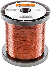 Kupferlackdraht W210 Ø 0,50 mm 100 g, ca. 52m - CU Lackdraht Grad 2 CUL Kupferdraht Gewicht 100 Gramm Durchmesser 0,50 Millimeter Wickeldraht Kupfer Draht nach IEC 60317-13