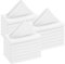 KICHLY Cloth Napkins (43 x 43 cm) Bulk Pack of 288 White, 100% Polyester Dinner Napkins with Hemmed Edges, Washable, Ideal for Parties, Weddings and Dinners