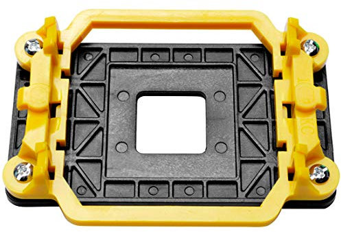 Chiloskit Desktop CPU Cooler Fan heatsink Bracket Holder Base Mount Bracket Back Plate Suit for AM2/AM3/AM4 CPU (Fit for AM2 AM2+ AM3 AM3+ 940 CPU)