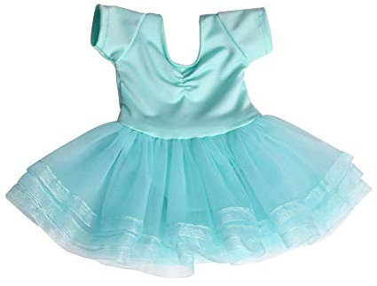 DUORUI Puppenkleidung Ballettkleid Outfit Spitze für American Girl Doll 18 Zoll