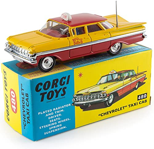Corgi Model Club 480 Chevrolet Taxi Cab