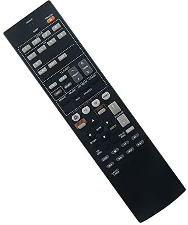 RAV521-ZJ66500 Telecomando di ricambio -VINABTY-Fit per Yamaha Audio Video Ricevitore RAV521 ZJ66500 telecomando RAV521ZJ66500 HTR-3067 YHT-4910U RX-V377 YHT-4910UBL VD-199 RX-V377BL