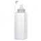 Condiment Squeeze Bottles, 1000ml Plastic Squeeze Squirt Condiment Bottle with Twist on Cap Lid & Label, a Pen-squeeze Sauce Bottle Dispenser for Condiment, Ketchup, Mayonnaise, Mustard, Hot Sauce,