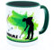 Garten Tasse mit Name personalisiert Gärtner & Gärtnerin Geschenk für Pflanzenliebhaber Becher Geschenkideen Gartenliebhaber Hobbygärtner Mann Frau Schrebergarten Zubehör Gartenbecher Keramik 330 ml