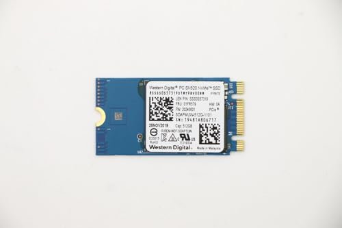 Lenovo Sandisk 1101 512GB M.2 PCIe 2242 SDAPMUW-512G-1101 SSD, FRU01FR579 (2242 SDAPMUW-512G-1101 SSD)
