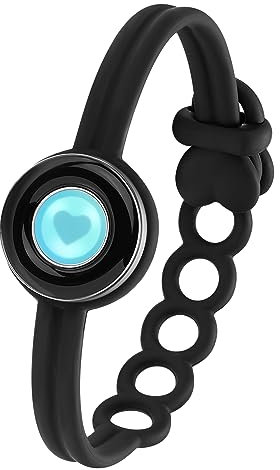 TOTWOO Pärchenarmbänder mit Vibration & Leuchten - Silikon Partnerarmbänder für Fernbeziehungen, Geschenk für Mutter-Tochter & Schwesternpaare zur Distanzberührung, Bunte Farben