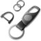 Mabor Schlüsselanhänger Mit Schraubendreher Edelstahl Schlüsselanhänger mit D Ring und 2 Schlüsselring Auto Keychain Motorrad Führerschein Geschenk