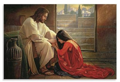 Greg Olsen Druck Jesus, Gemälde, vergeben, Posterdruck, Kunst, Wandgemälde, Leinwand, Poster, moderne Schlafzimmer-Dekoration, 40 x 60 cm