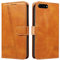 Custodia per iPhone 7 Plus 8 Plus, custodia a portafoglio in pelle PU vintage con slot per carte di credito cavalletto antiurto custodia a portafoglio per iPhone 7 Plus 8 Plus (giallo)