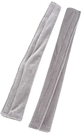 LABRIMP Gray Non-Slip Oil-Resistant Handle Covers for Refrigerator and Microwave Oven, Appliance Handle Wrap Pads, Fridge Knob Gloves for Kitchen and Home Use