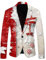 Prime Angebote Damen, Black Friday Sale, Jacke Damen Winterjacke Frauen Und Winter 3D Spaß Gedruckt Anzug Mantel Weihnachten Casual Anzug Mantel Regenjacke Damen Mantel, Meine Angebote