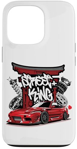 Cool Retro Vintage Japanisches JDM Tokyo Japan Drift Race Car Hülle für iPhone 13 Pro