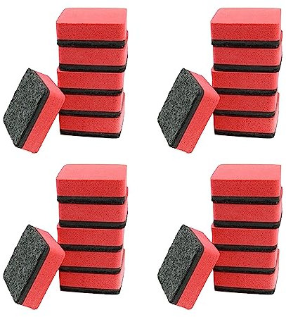 Whiteboard-Radierer, Kreidetafel-Reiniger, quadratischer Wischer, weicher Filz, tragbare Größe, Reinigungsmittel, Whiteboard-Radierer