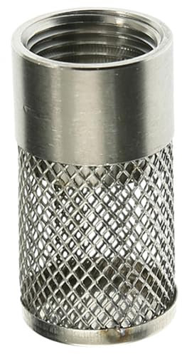 DAGLLGEW Filtro de Manguera de jardín de Acero de 25 mm, antioxidante para riego, acuarios y Bombas de Agua.