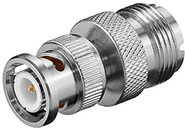 Goobay UG 255/U BNC UHF Silber - Kabelschnittstellen-/Adapter