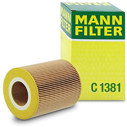 MANN-FILTER C 1381 Luftfilter - für Pkw + Transporter | Für PKW, Saubere Luftzufuhr, Langlebiges Filtermedium, Passgenaues Design, Echte OE-Technologie