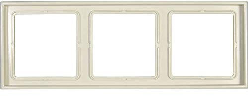 Jung 3fach Rahmen LS 990 Creme-Weiß LS983W 1 St.