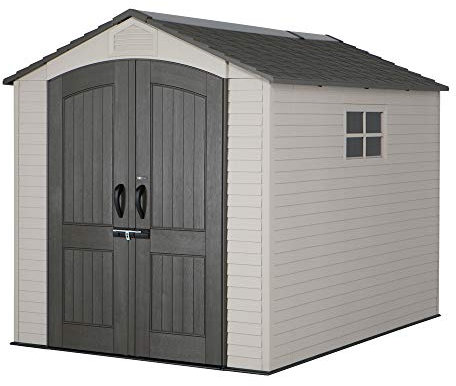 Lifetime 7 FT. X 7 FT. Outdoor Storage Shed Two Windows