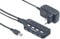 Xystec USB3 Verteiler: Aktiver USB-3.0-Hub mit 4 Ports, einzeln schaltbar, 2-A-Netzteil (USB Anschluss, USB Hub mit Schalter und Netzteil, Festplatten Umschalter)