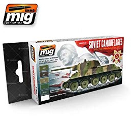 Ammo Soviet Tanks Colors From 1935 To 1945