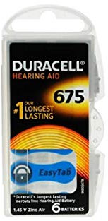 Duracell da675n6 acústica tablet blister 1 paquete = 6 pilas 1, 4v