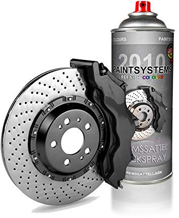 PAINTSYSTEMS REFINISH COLOURS 400ml Bremssattel Lackspray Autolack Spraydose - schwarz
