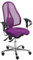 TOPSTAR Bürodrehstuhl | Mit Orthositz® und Body Balance Tec® | Lila