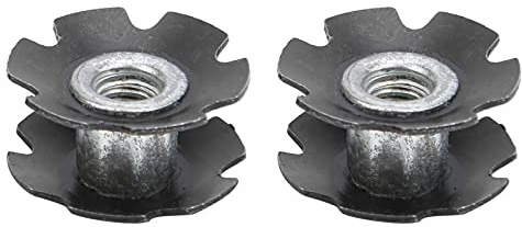 Écrou de Casque de Vélo, écrou de Casque de Vélo en Alliage D'aluminium de 23,6 Mm, écrou de Casque de Fourche Avant de Vélo pour Vélo de Route de VTT