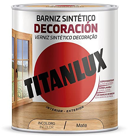Barniz Titanlux M12100004 Incoloro 4 L