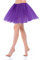 Yolev Gonna Tulle Donna Vestito Corto in Tulle a 3 Strati Elasticizzata per Feste di Ballo Gonne in Tulle Adolescenti Viola Scuro Gonnellino Danza Classica Bambina Accessori Anni 80 Tutu Donna Adulto