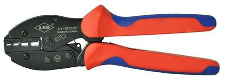 FMingNian 1pc Hand Crimping Tool LY-1035GF Bootlace Ferrules Crimp Tool For Crimping Ferrules 10-35mm²