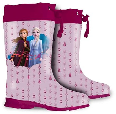 Raining - GALOSCE Stivali Principessa Anna E Elsa Varie Taglie 27-28