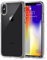 MAXIMUM RANGE E-SELLERS Clear Case for iPhone XS, Non-Yellowing Shockproof Phone Cover, Anti-Scratch Crystal Clear iPhone X Cover