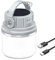 Realky Campinglaterne, LED, Campinglampe, Solar, USB, wiederaufladbar, 4 Helligkeitsmodi, Beleuchtung, Camping, wasserdicht, tragbar, für Camping, Angeln, Wandern, Notfall