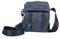 U.S. POLO ASSN. - Umhängetasche Normandie Crossbody aus polyurethan, dunkelblau (16.5 X 5 X 22 cm)
