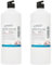 Lucemill Pure Acetone Nail Polish Remover | 2 x 1 litre | Super Strength Formula | Acetone Acrylic Remover Kit | Clear Liquid I Comes with Black Flip Top