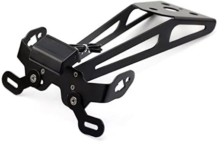 JosbY Kennzeichenhalter LED-Licht Für Yamaha Für YZF R125 Für MT-125 2015-2020 19 18 17 Für MT 125 Motorrad Tail Tidy Fender Eliminator Für MT125 Kennzeichen des Registranten