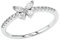 Amor Ring 925 Sterling Silber Damen Ringe, mit Zirkonia synth., Weiß, Kommt in Schmuck Geschenk Box, 2037267
