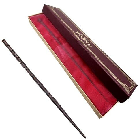 Ubephant Hermine Granger Zauberstab 38cm in Ollivanders Box - Für Kinder Ab 6 Jahren Geeignet Als Geschenke