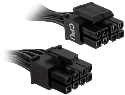 Kolink Regulator Modulare Kabel, Ersatzkabel, Entwickelt für Regulator-Netzteile, 4+4 12V