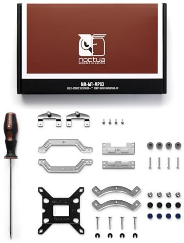 Noctua NM-M1-MP83, Kit de Montaje para Disipadores de CPU para AMD AM5/AM4 e Intel LGA1851/LGA1700/LGA1200